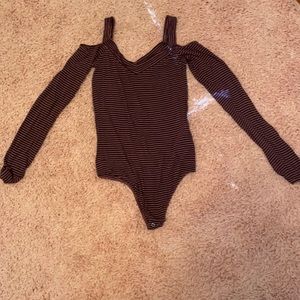 Express cold shoulder top